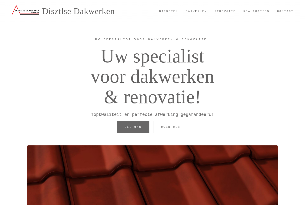 De website van Disztlse dakwerken